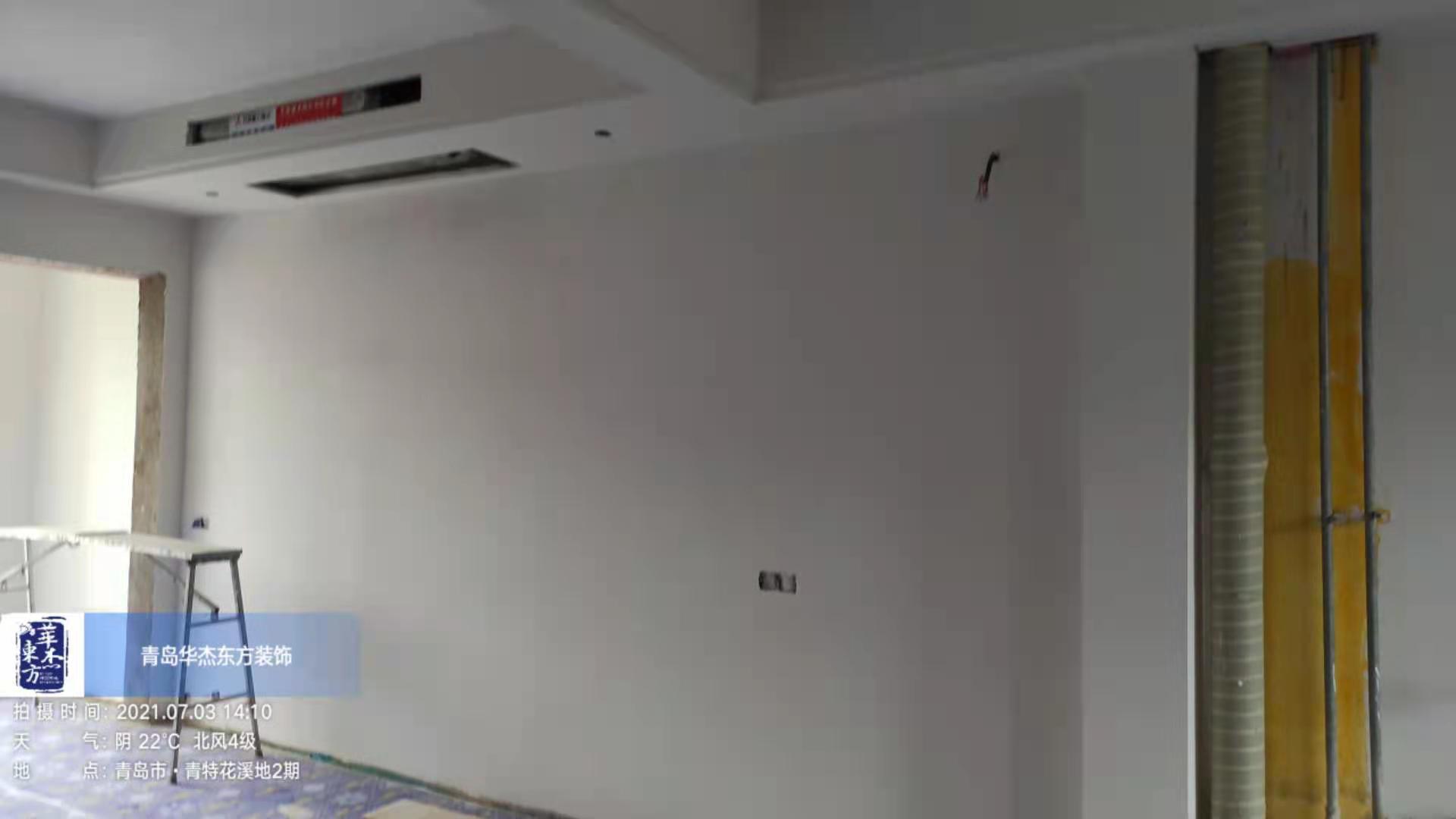 青特花溪地 150㎡ 現(xiàn)代簡(jiǎn)約 在施工地
