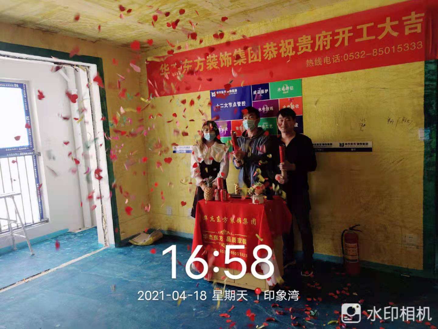印象灣 115㎡ 現(xiàn)代簡(jiǎn)約 在施工地