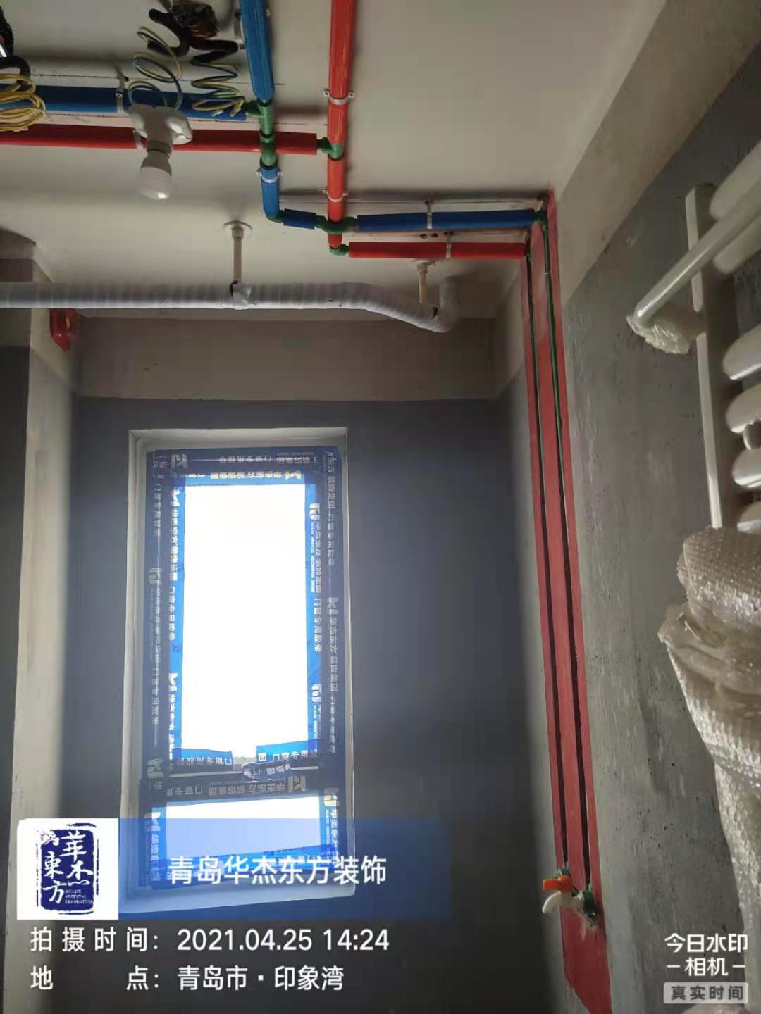 印象灣 115㎡ 現(xiàn)代簡(jiǎn)約 在施工地