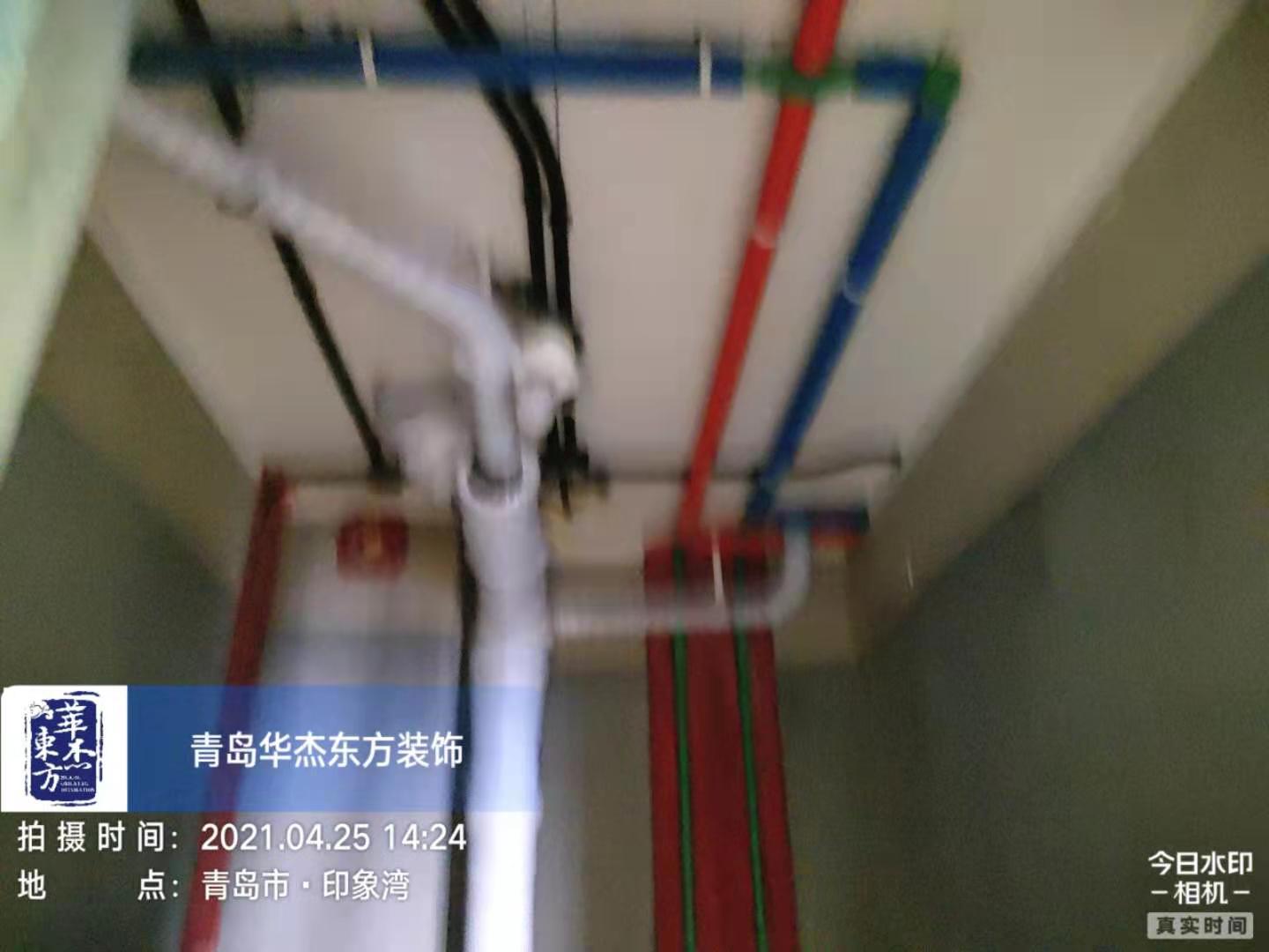 印象灣 115㎡ 現(xiàn)代簡(jiǎn)約 在施工地