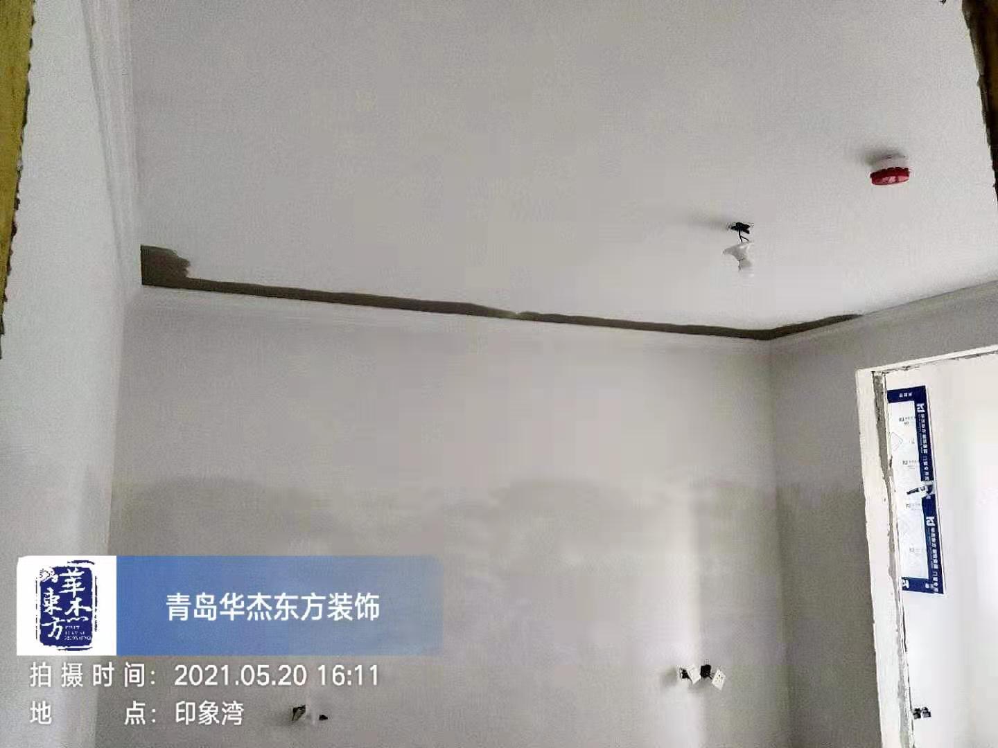 印象灣 115㎡ 現(xiàn)代簡(jiǎn)約 在施工地
