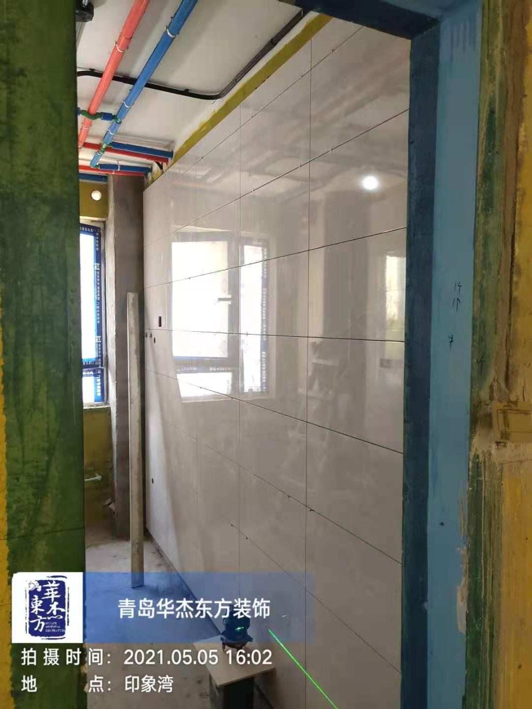 印象灣 115㎡ 現(xiàn)代簡(jiǎn)約 在施工地
