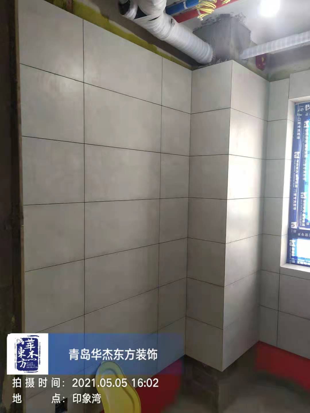 印象灣 115㎡ 現(xiàn)代簡(jiǎn)約 在施工地