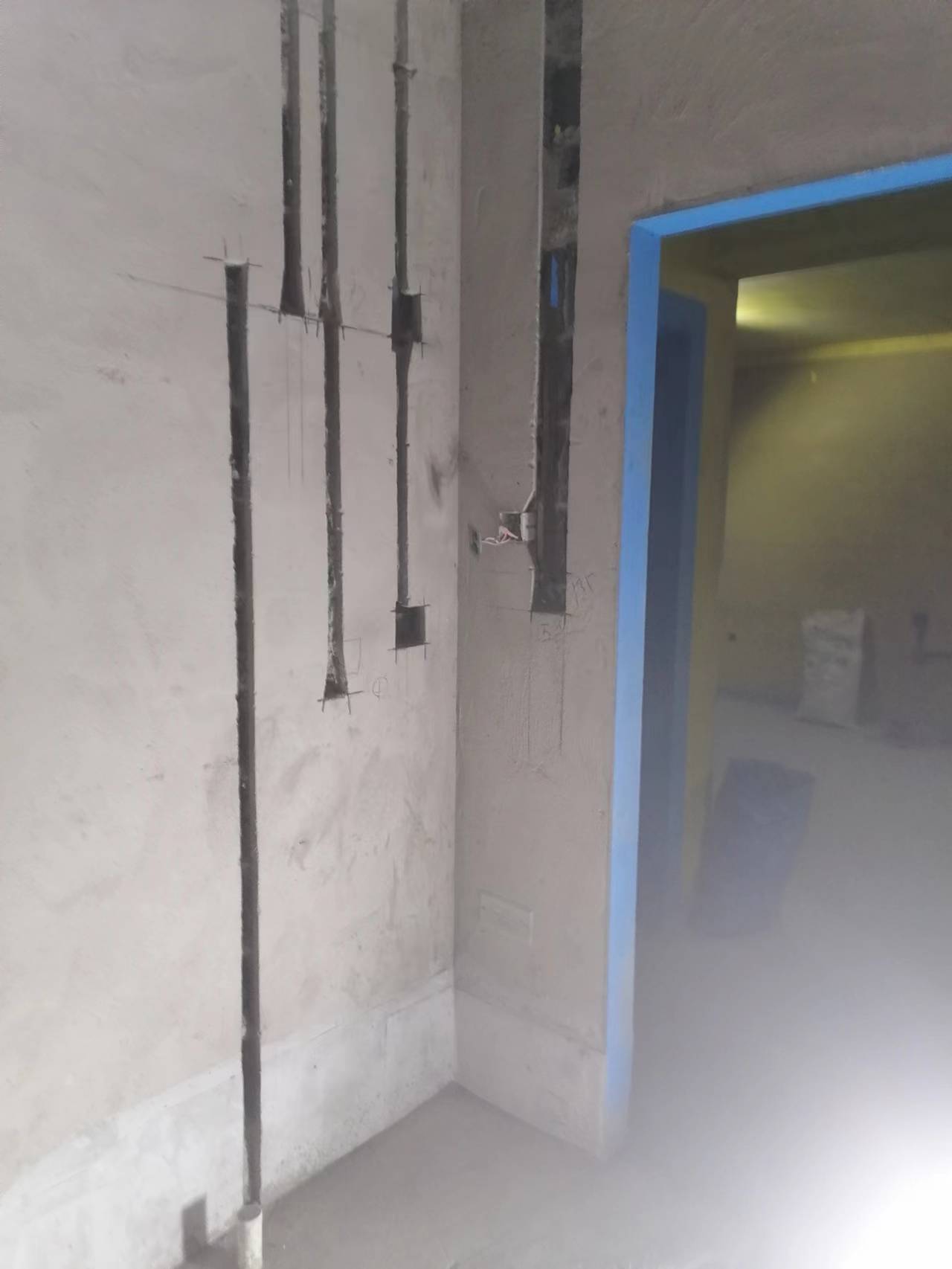 萬米麗景在施工地