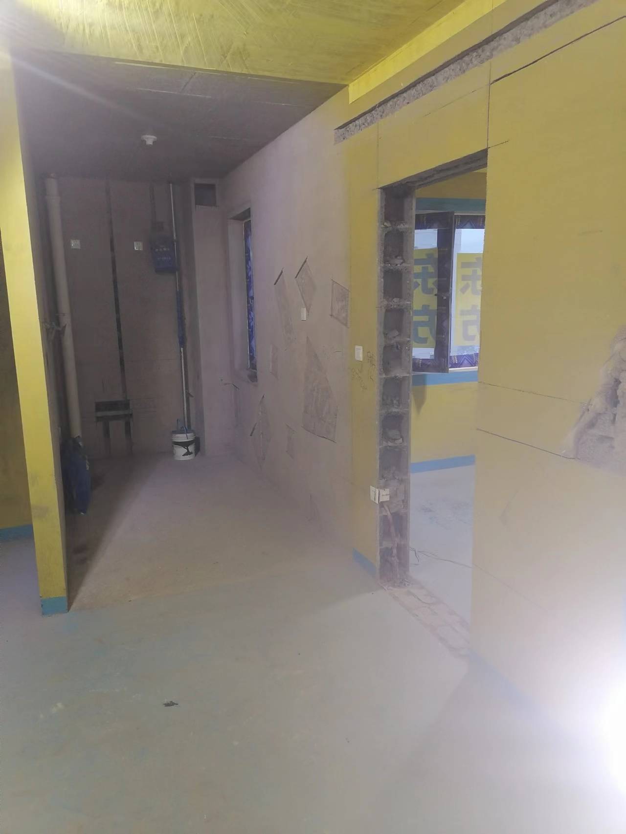 萬米麗景在施工地