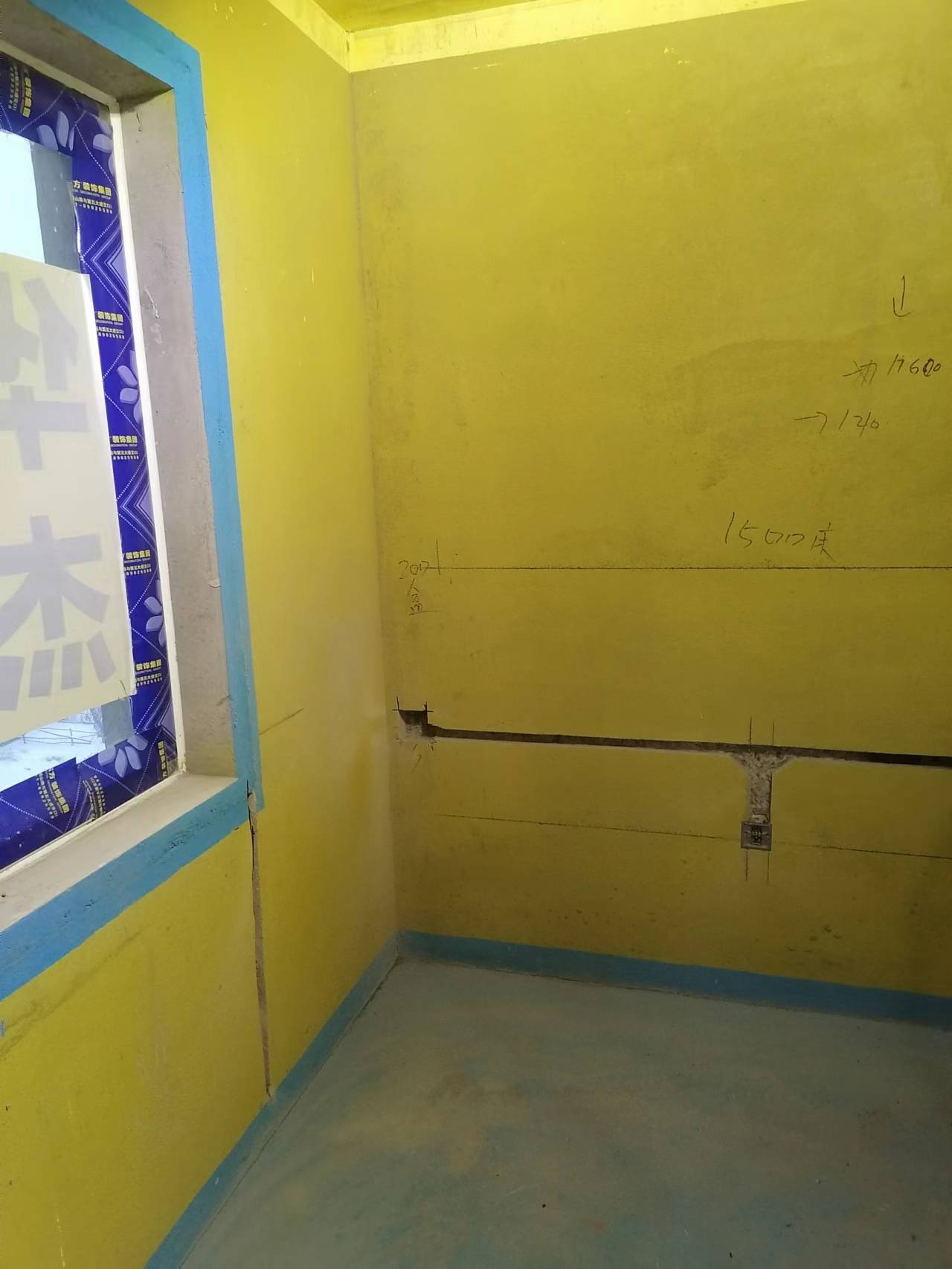 萬米麗景在施工地