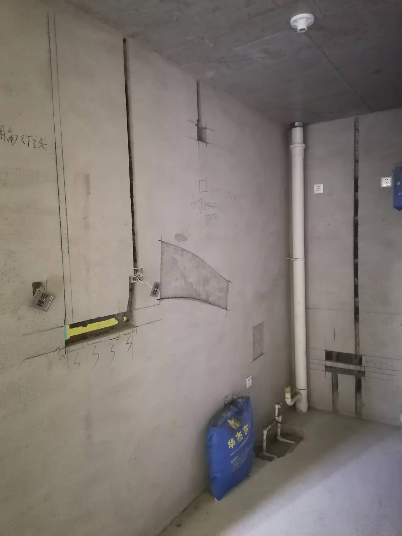 萬米麗景在施工地