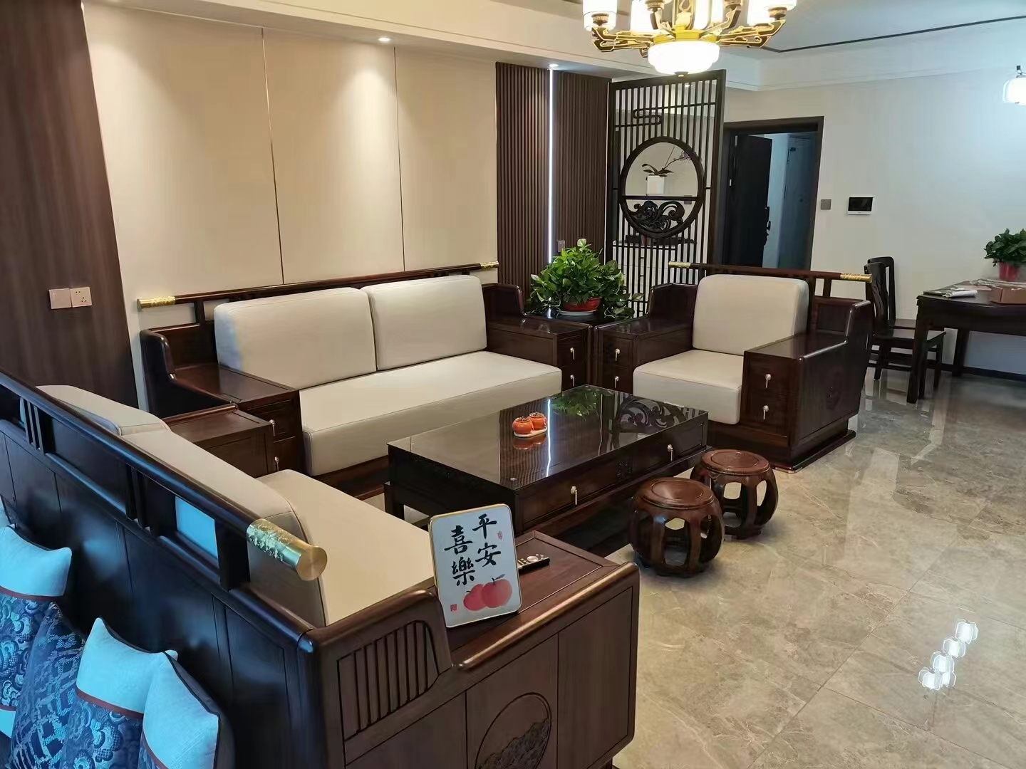 龍旺華庭 119m2 新中式 在施工地