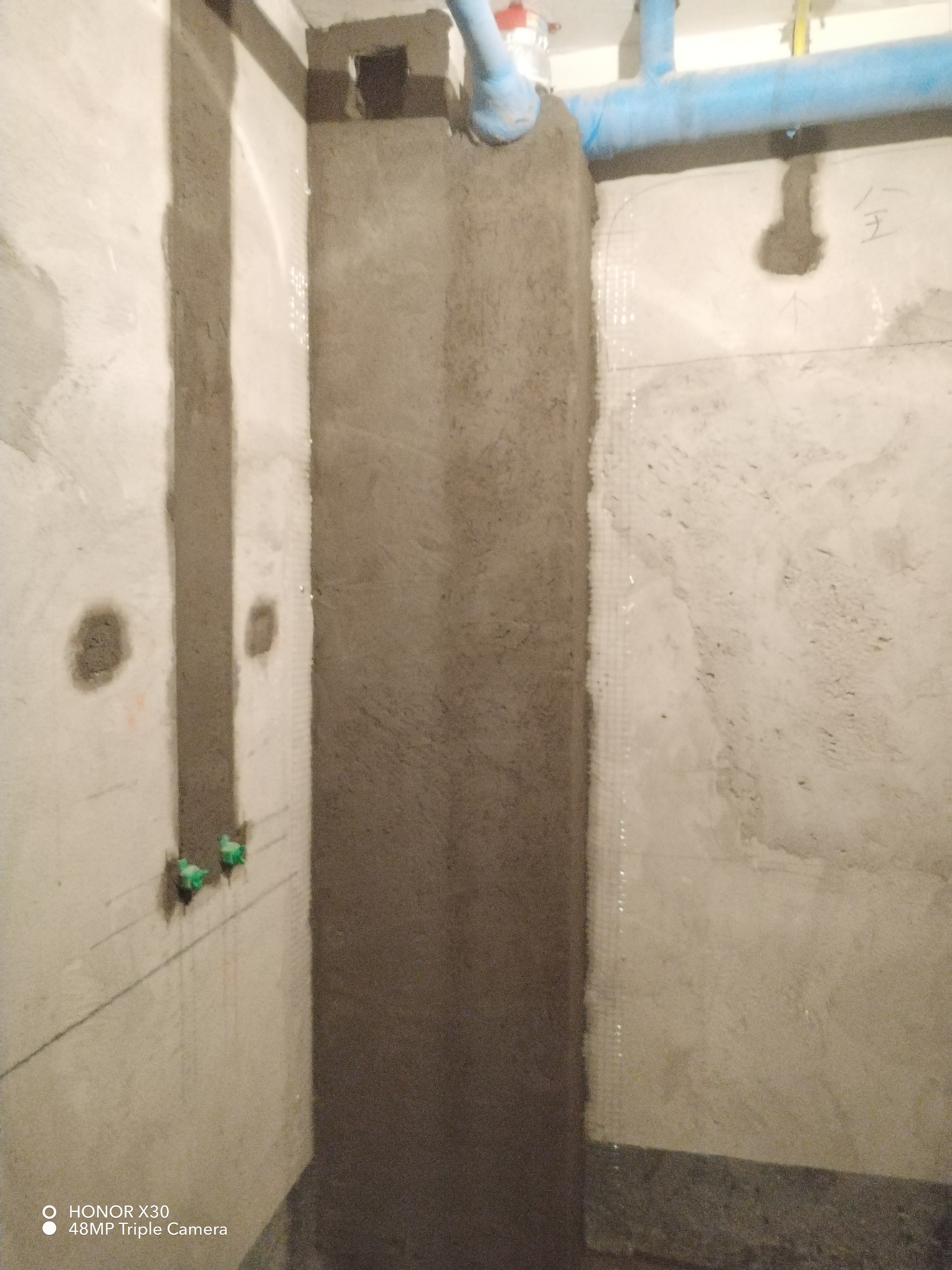 玫瑰灣信園在施工地